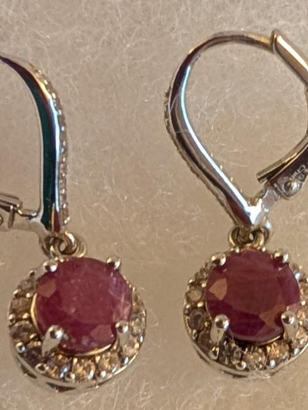 Ruby Earrings